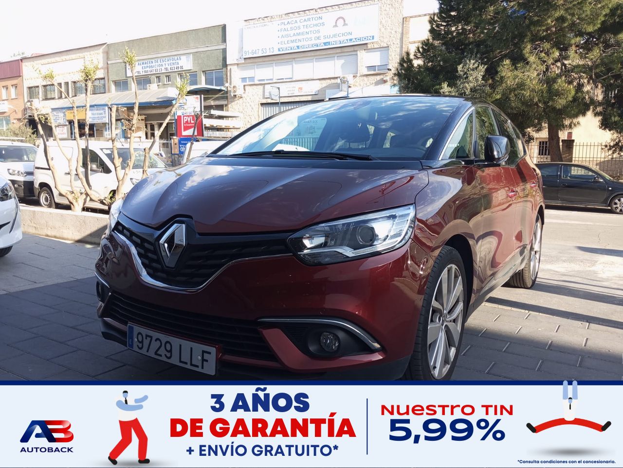 Golf manual 6 marchas  de segunda mano - renault grand scénic 2020 /
