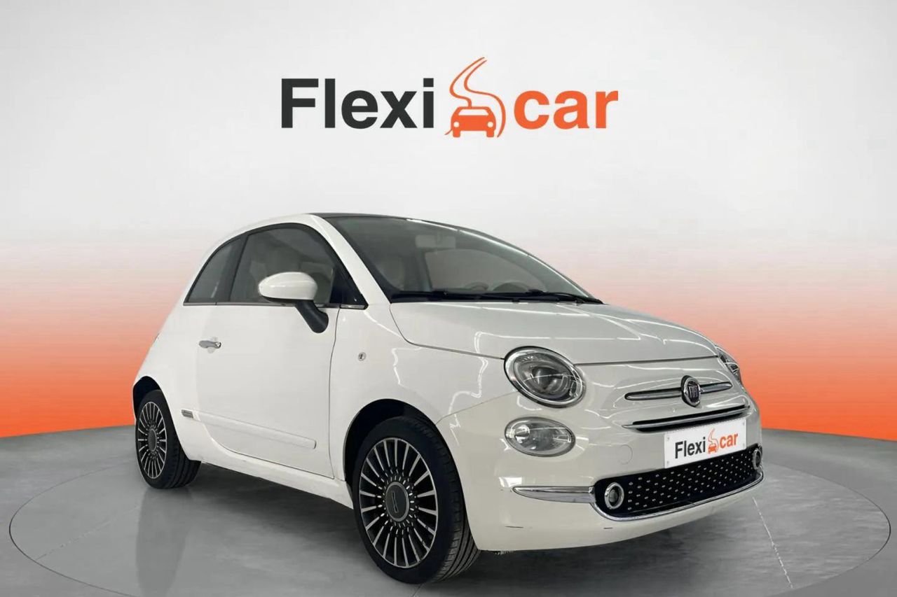 Sillas modernas amarillo blanco  de segunda mano - Fiat 500 1.2 8v 51kW (69CV) Aniversario