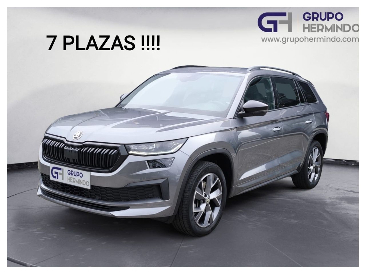 Skoda Kodiaq 2.0 TDI 150 CV DSG 4X2 SPORTLINE + PACK CONFORT 7 PLAZAS+BOLA REMOLQUE  - Foto 2