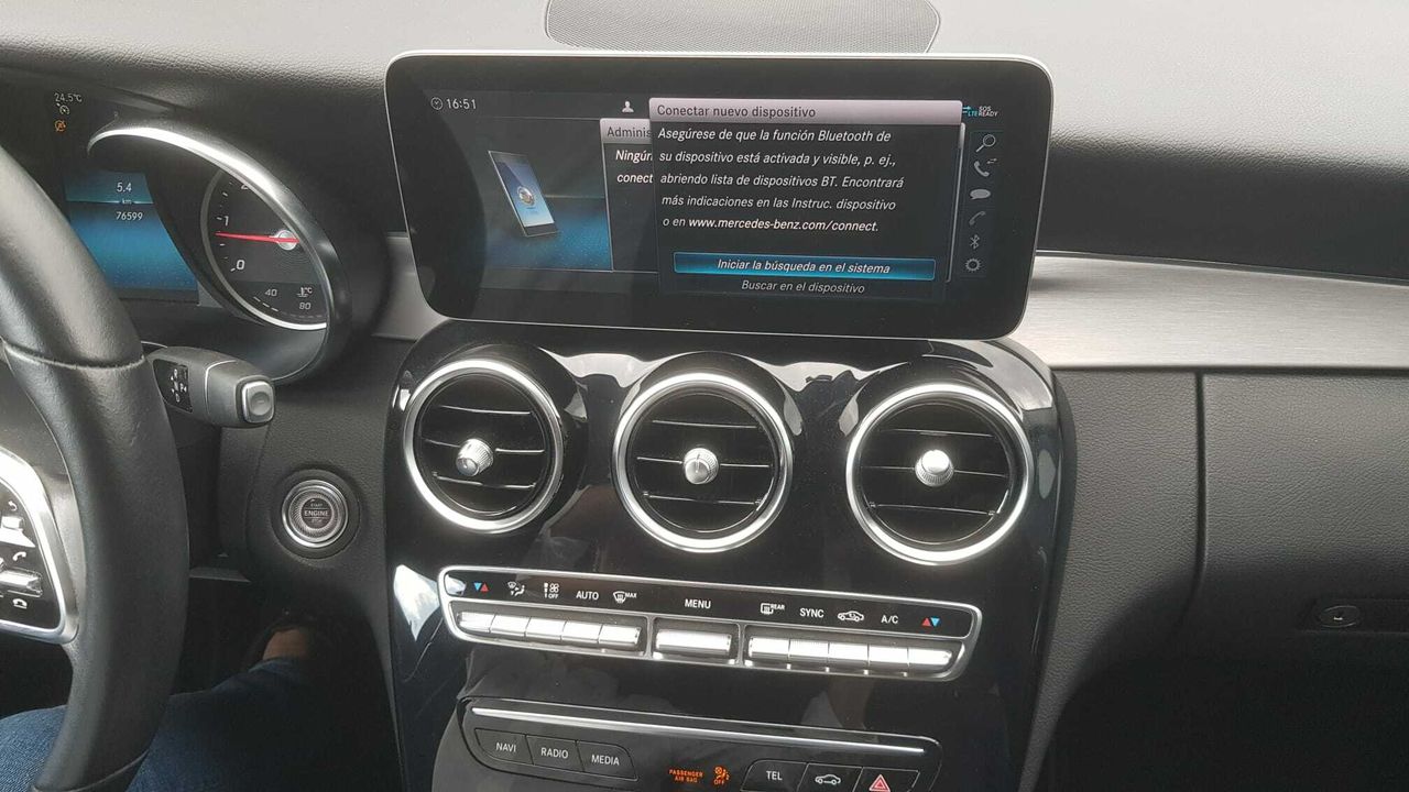 Mercedes Clase C 220 D AMG+PAQ ADVANTAGE+PAQ INT SMARTPHONE  - Foto 2