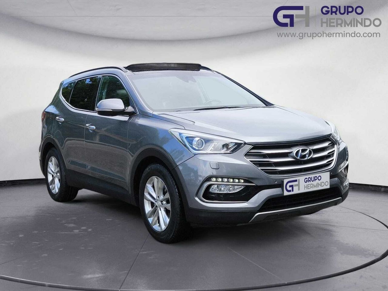 Hyundai Santa Fe 2.2 CRDI TECNO AUTO 4X2  200 CV  7 PLAZAS+TECHO PANORAMICO  - Foto 2