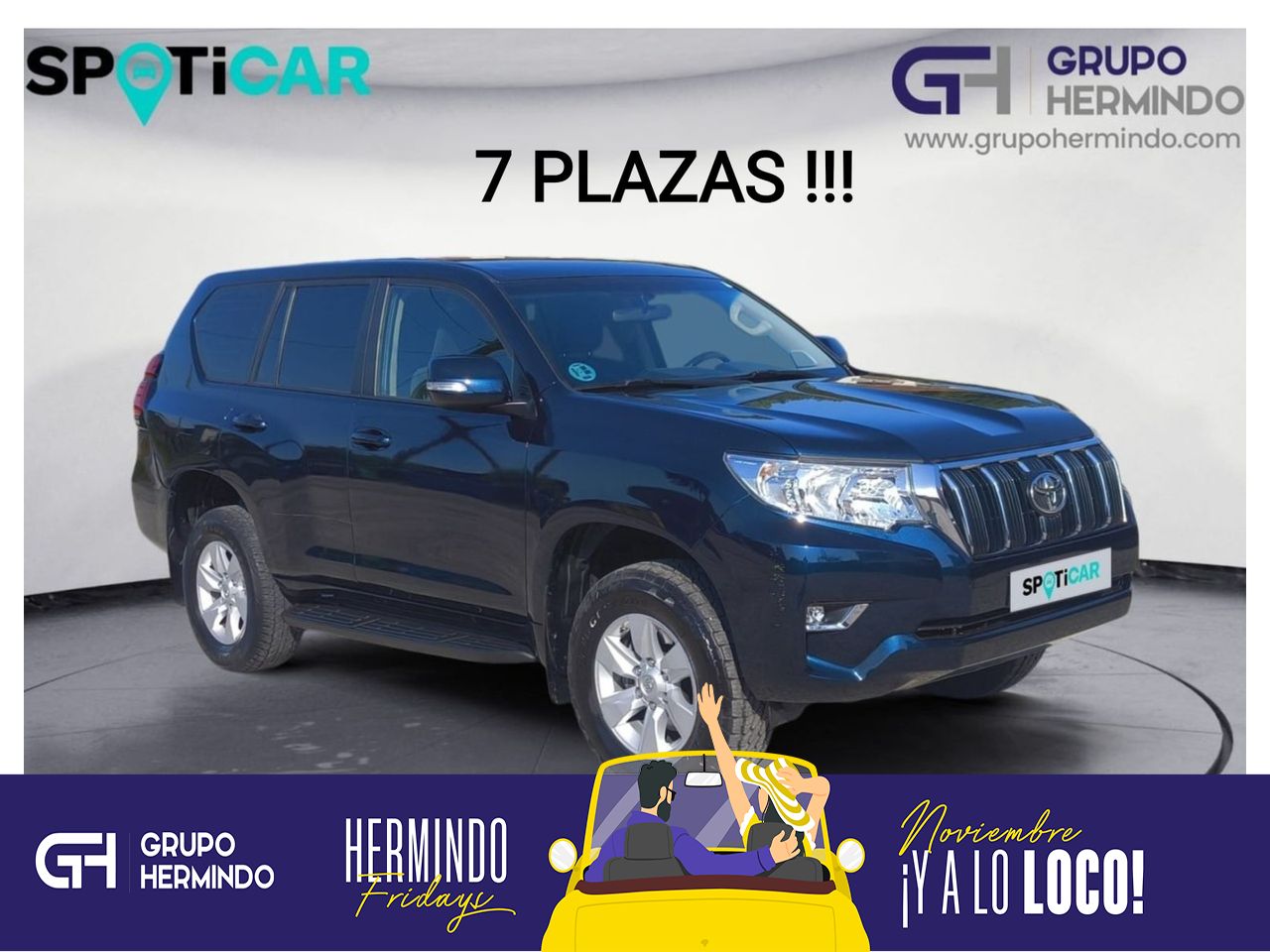 Toyota Land Cruiser 2.8 D 4D VX AUTO 7 PLAZAS  - Foto 2