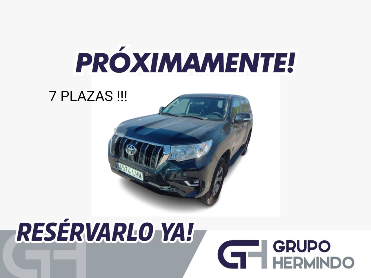 Toyota Land Cruiser 2.8 D 4D VX AUTO 7 PLAZAS  - Foto 2