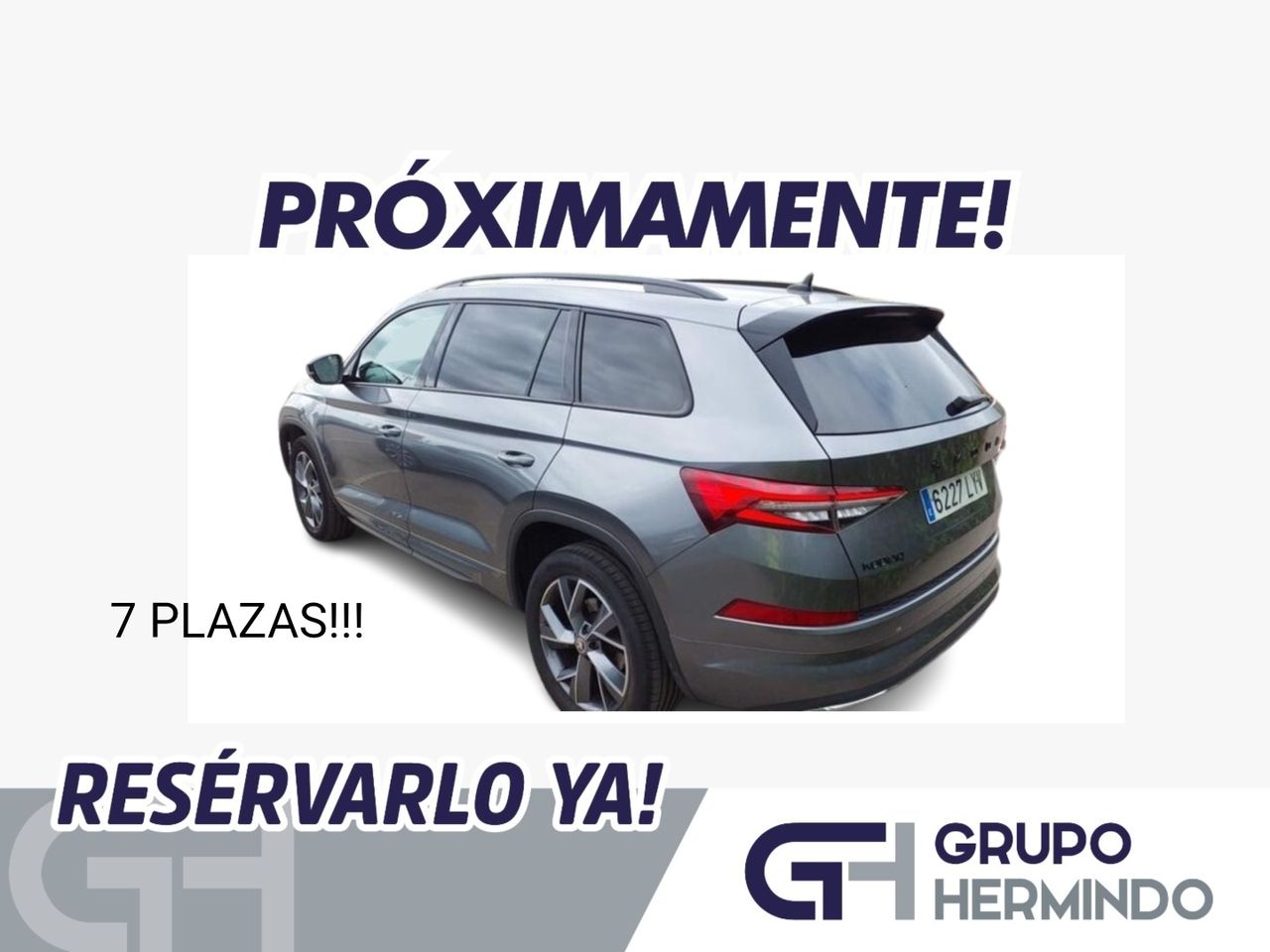 Skoda Kodiaq 2.0 TDI 150 CV DSG 4X2 SPORTLINE + PACK CONFORT 7 PLAZAS  - Foto 2