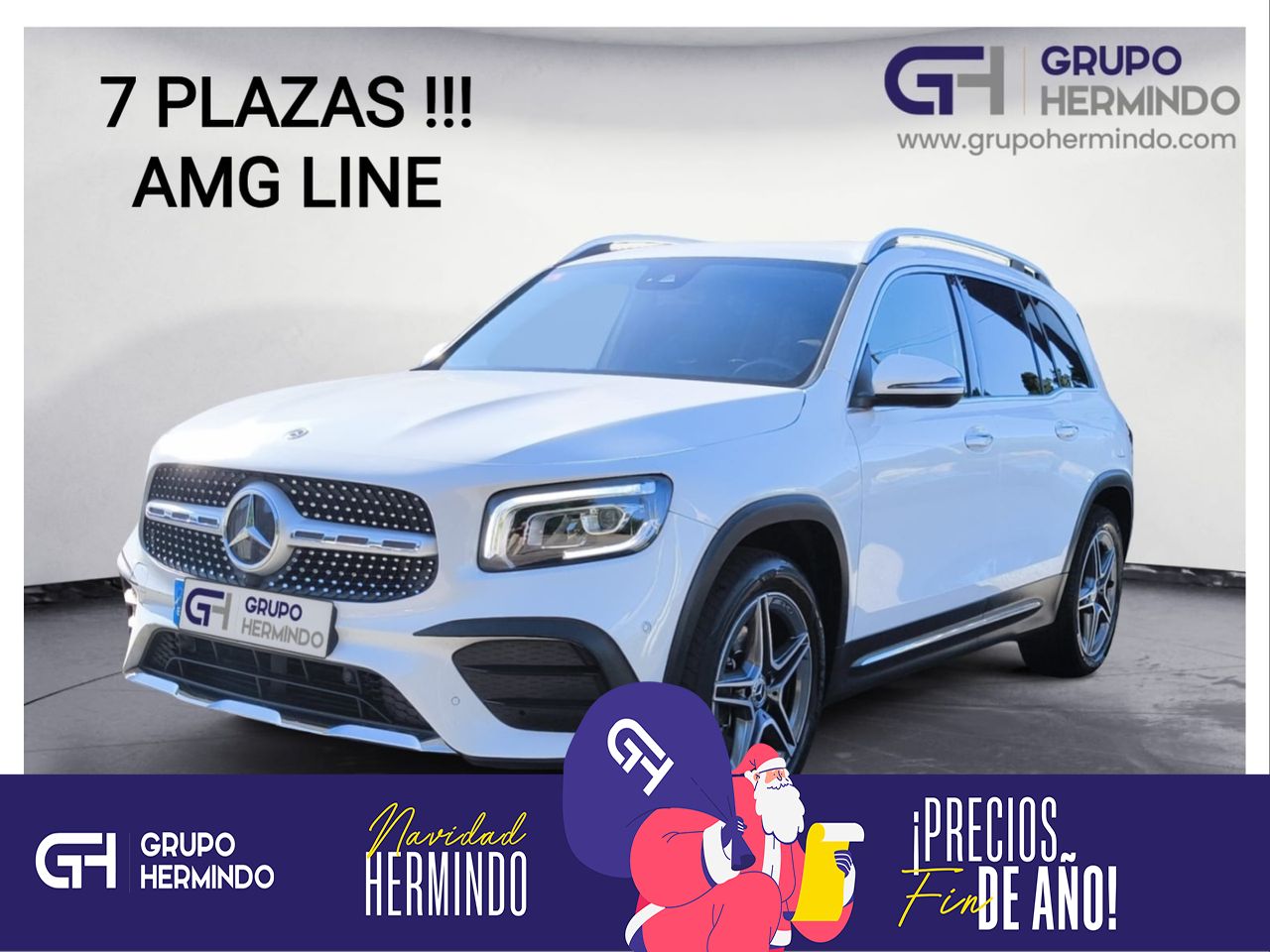 Mercedes GLB 200 D DCT 7 PLAZAS+ AMG LINE+PAQ PREMIUM+BOLA REMOLQUE  - Foto 2