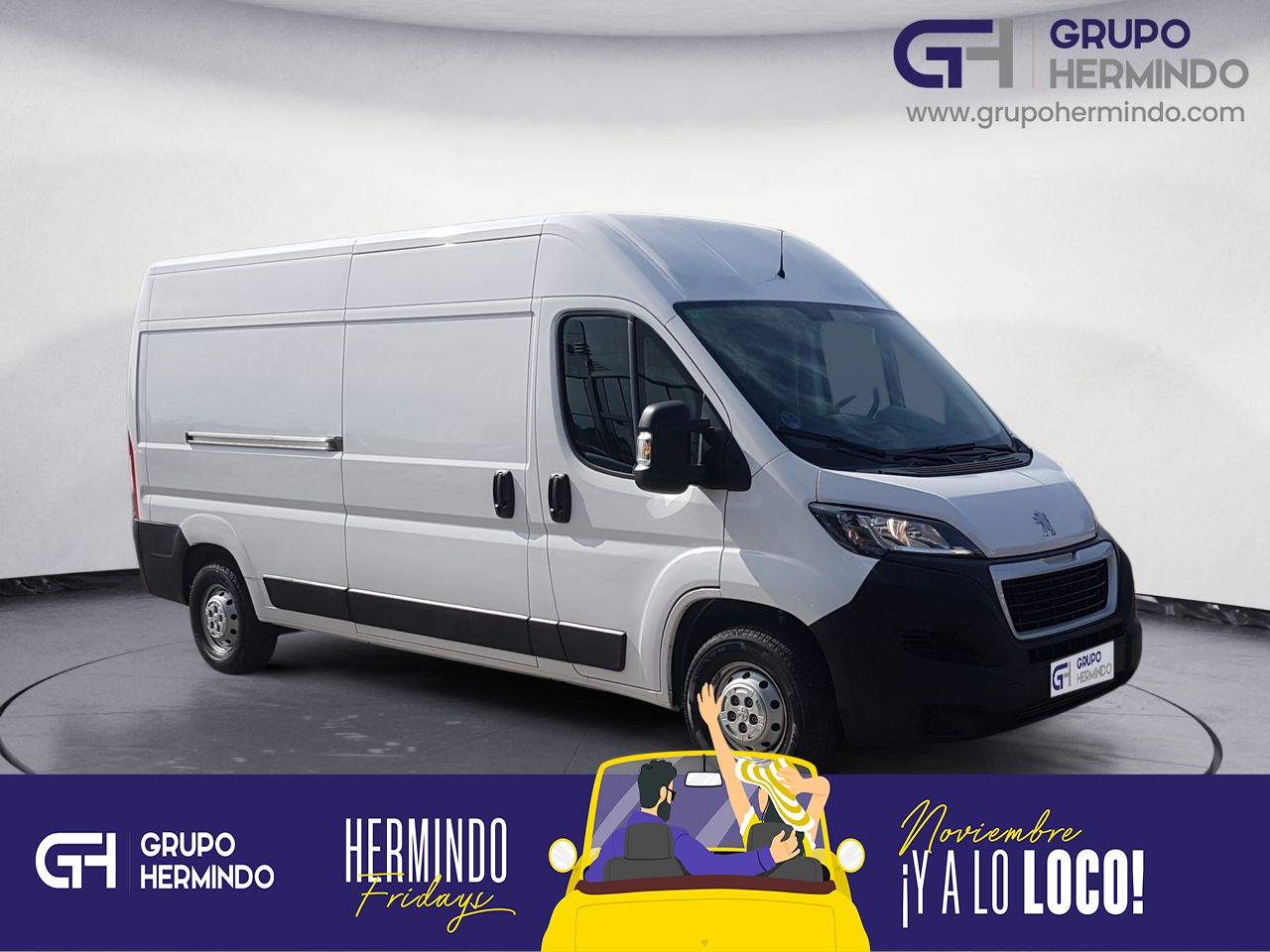 Peugeot Boxer FG 335 L3 H2 PRO BLUE HDI 140 CV  - Foto 2