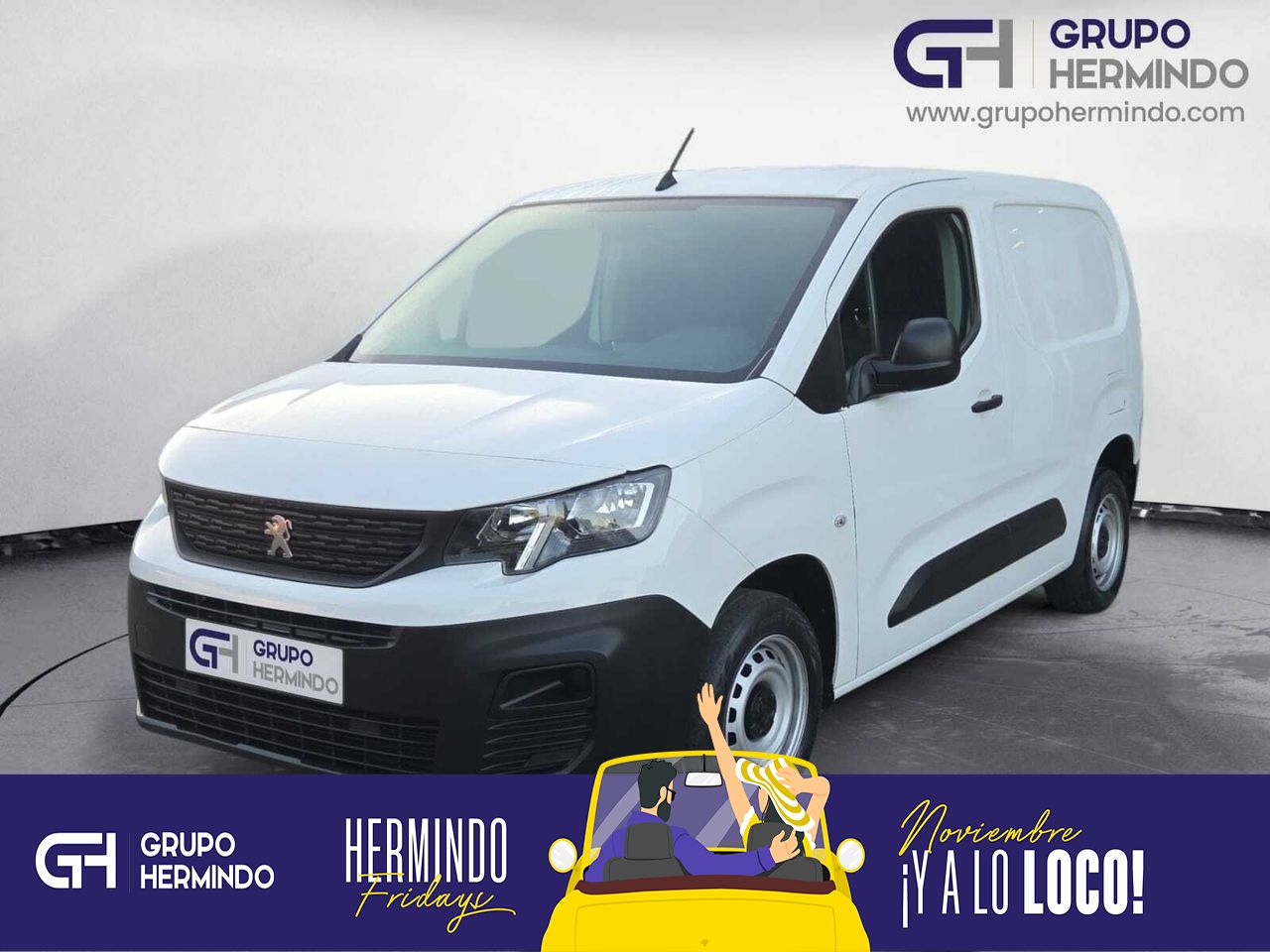 Peugeot Partner PRO STANDARD 600 KG BLUE HDI 100 CV  - Foto 2