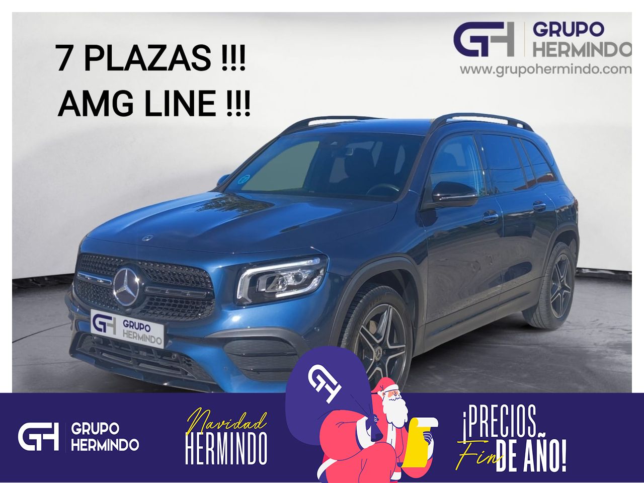 Mercedes GLB 200 D DCT 7 PLAZAS+AMG LINE+PAQ PREMIUM  - Foto 2