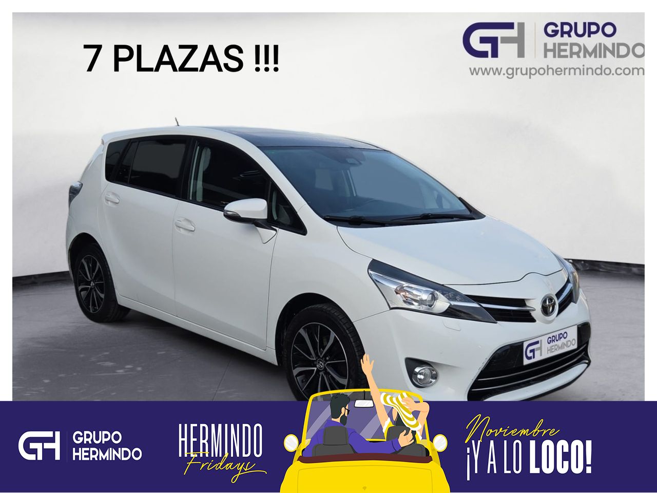 Toyota Verso 1.6 130 CV ADVANCE 7 PLAZAS  - Foto 2