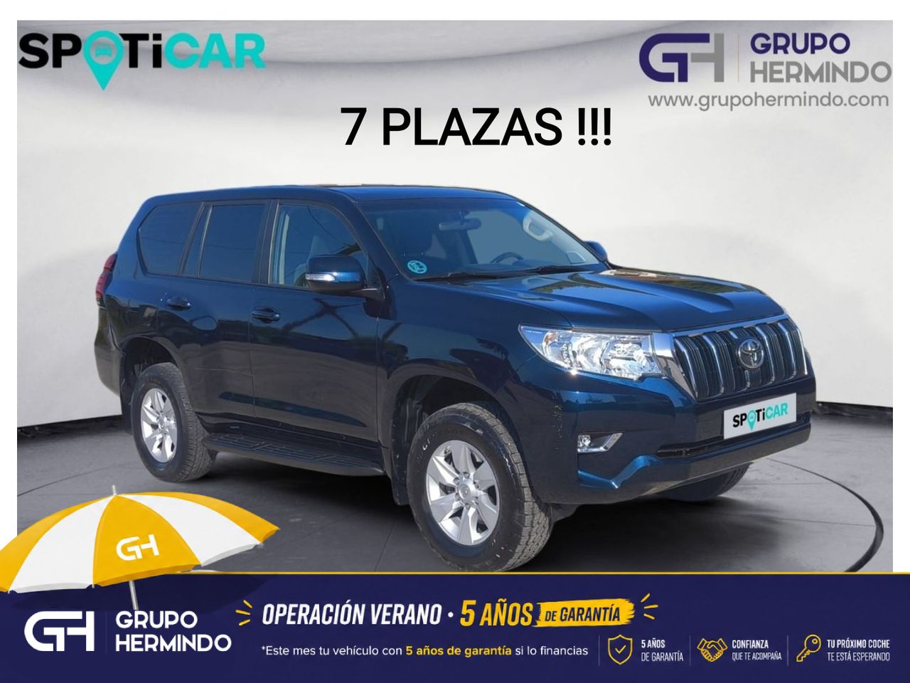 Toyota Land Cruiser 2.8 D 4D VX AUTO 7 PLAZAS - Foto 2