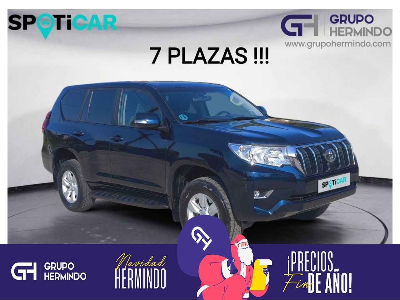 Toyota Land Cruiser 2.8 D 4D VX AUTO 7 PLAZAS  - Foto 2