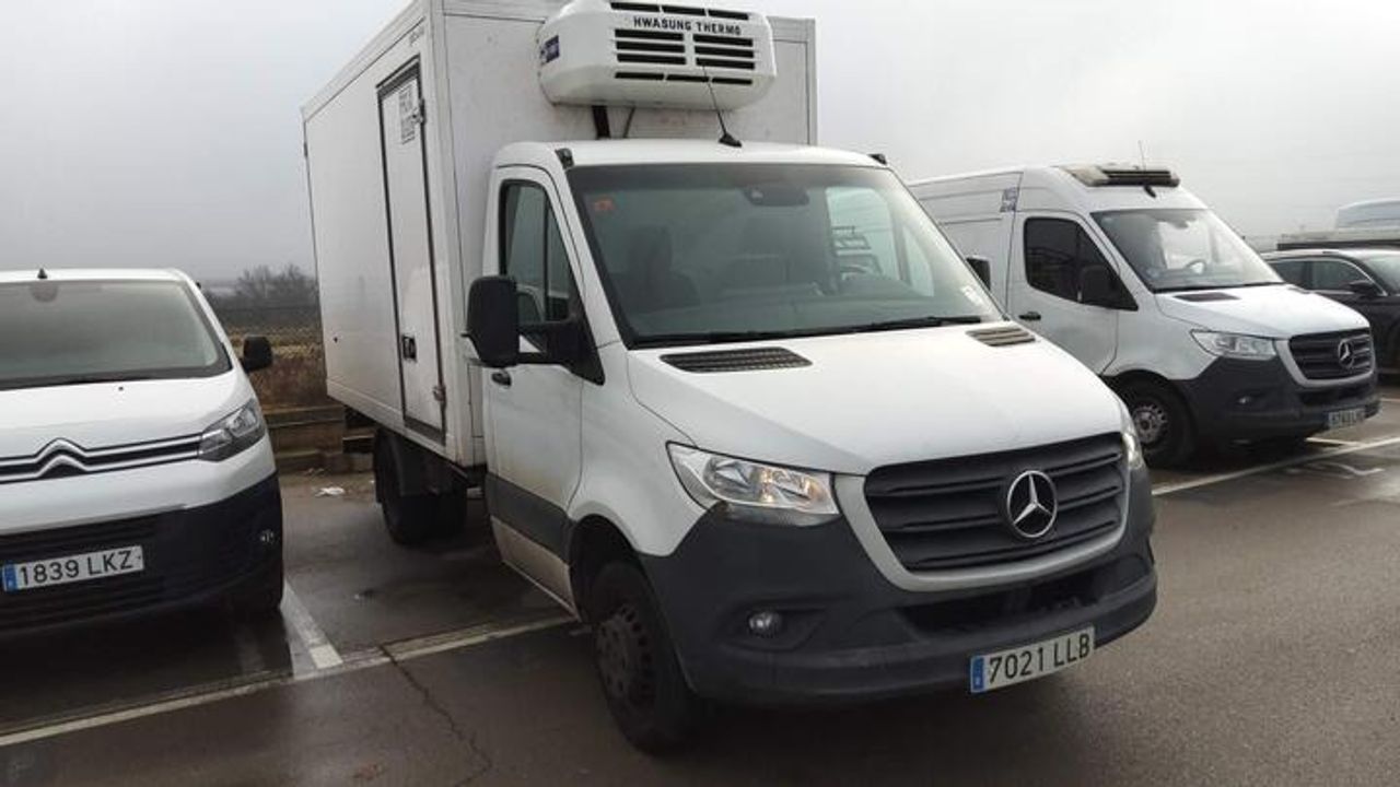 Mercedes Sprinter 514 CDI MEDIO 5.0 T+ CAJA FRIGORIFICA CON EQUIPO FRIO HWASUNG HT 500 - Foto 2