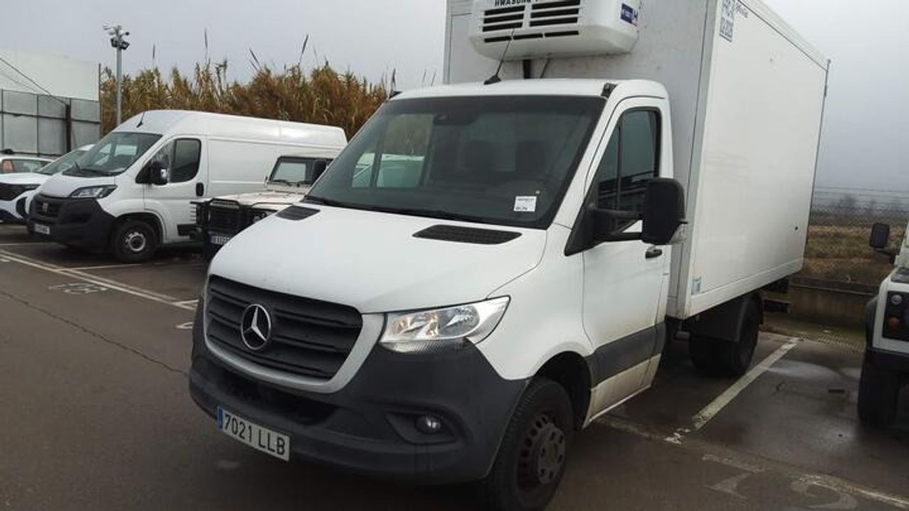 Mercedes Sprinter 514 CDI MEDIO 5.0 T+ CAJA FRIGORIFICA CON EQUIPO FRIO HWASUNG HT 500 - Foto 2