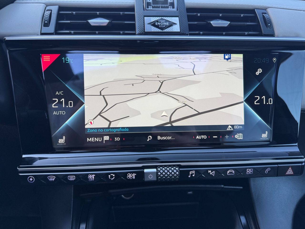 DS DS 7 Crossback E TENSE 225 LIGNE NOIRE - Foto 2