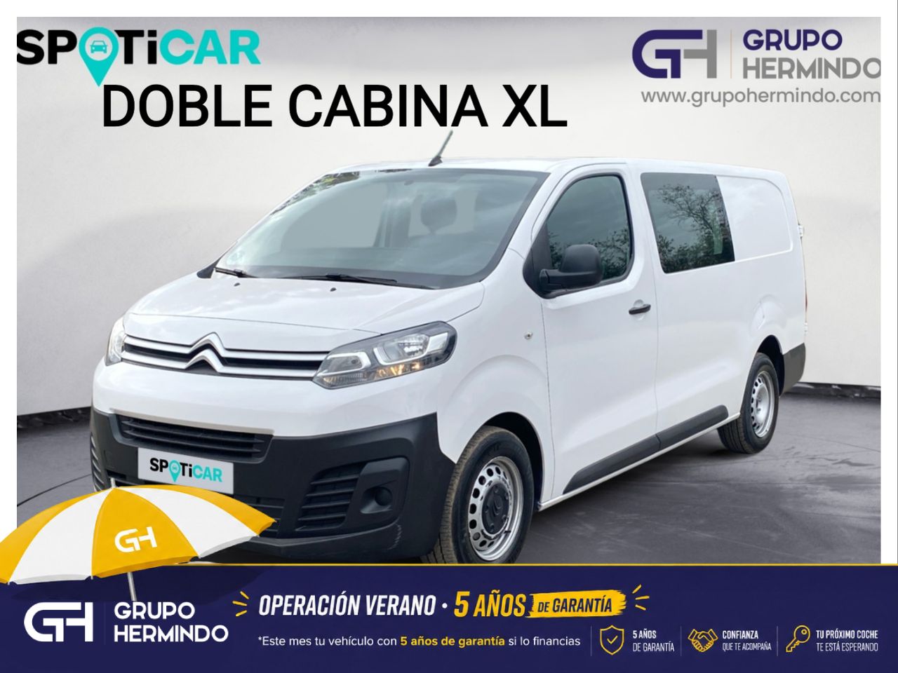 Citroën Jumpy DOBLE CABINA ECO TALLA XL BLUE HDI 120 CV - Foto 2