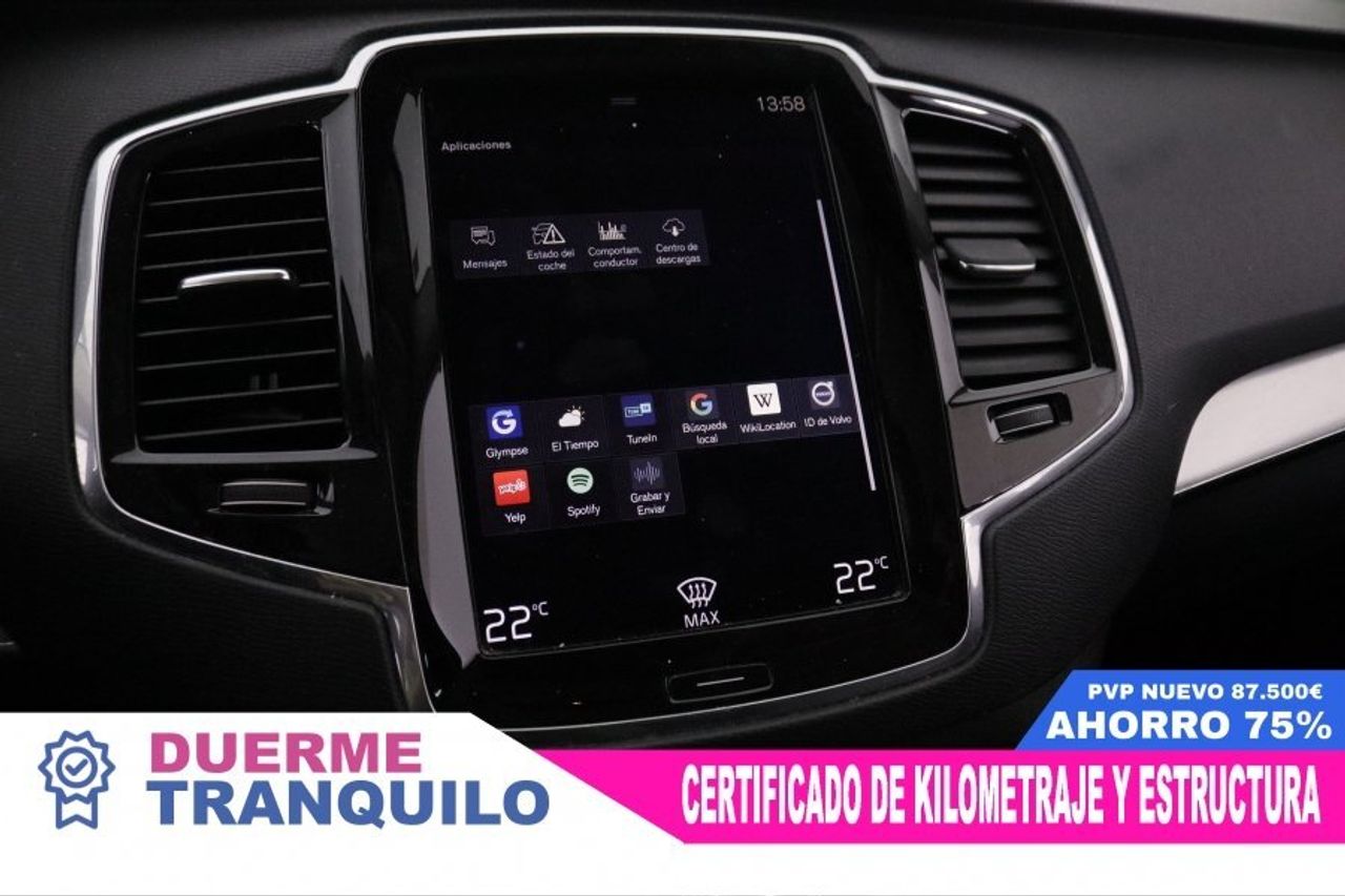 Volvo Xc90 2.0 D5 Momentum Awd Auto 235cv 7plazas - foto 16