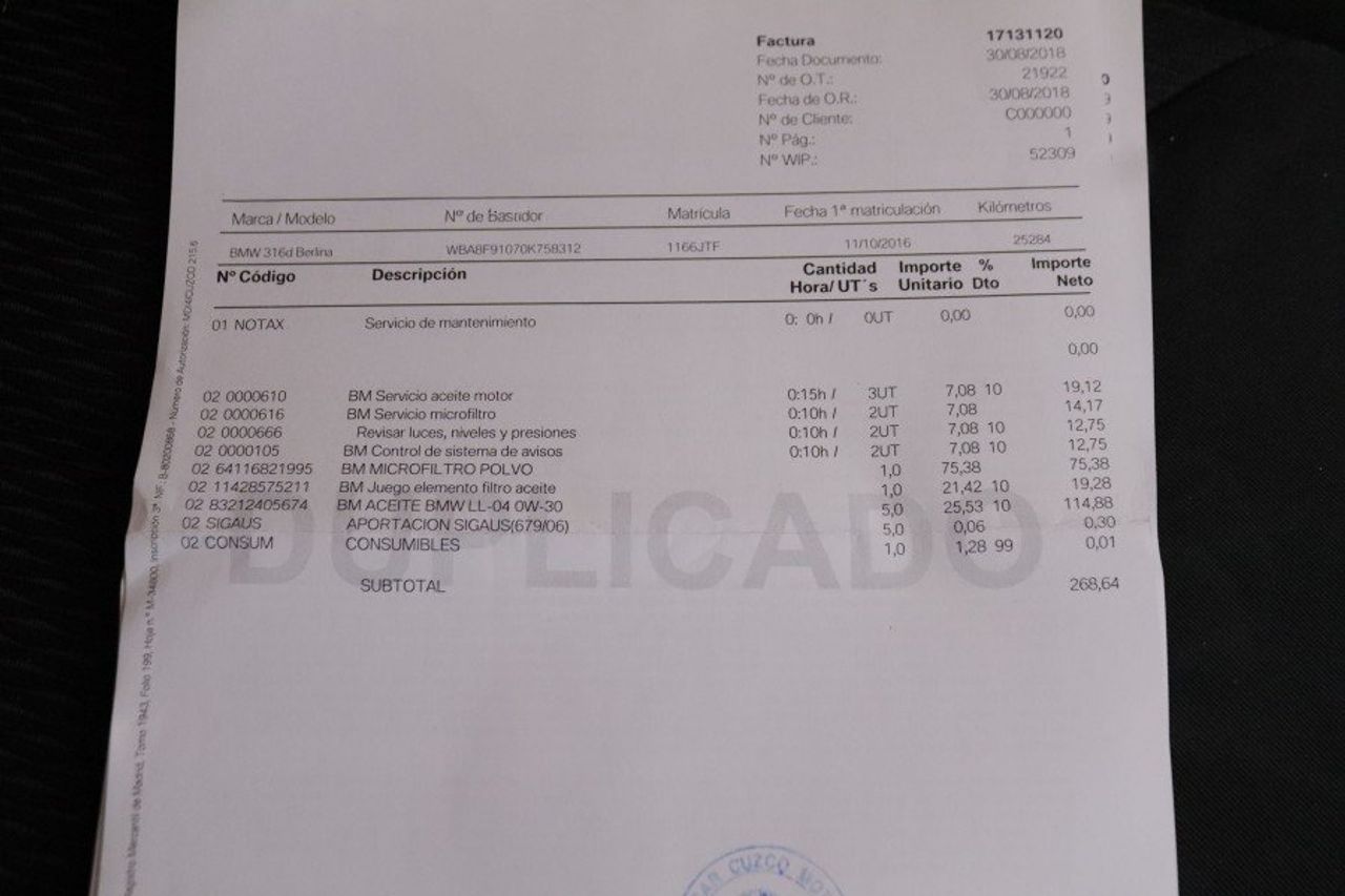 Bmw Serie 3 316d 116cv - foto 26