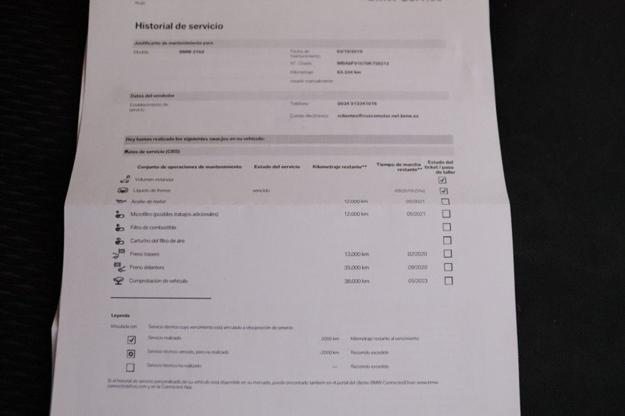 Bmw Serie 3 316d 116cv - foto 22