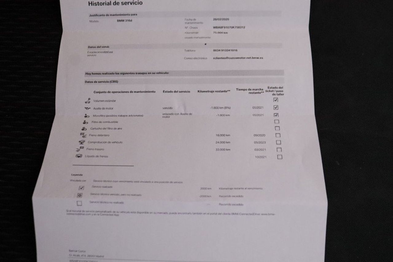 Bmw Serie 3 316d 116cv - foto 24