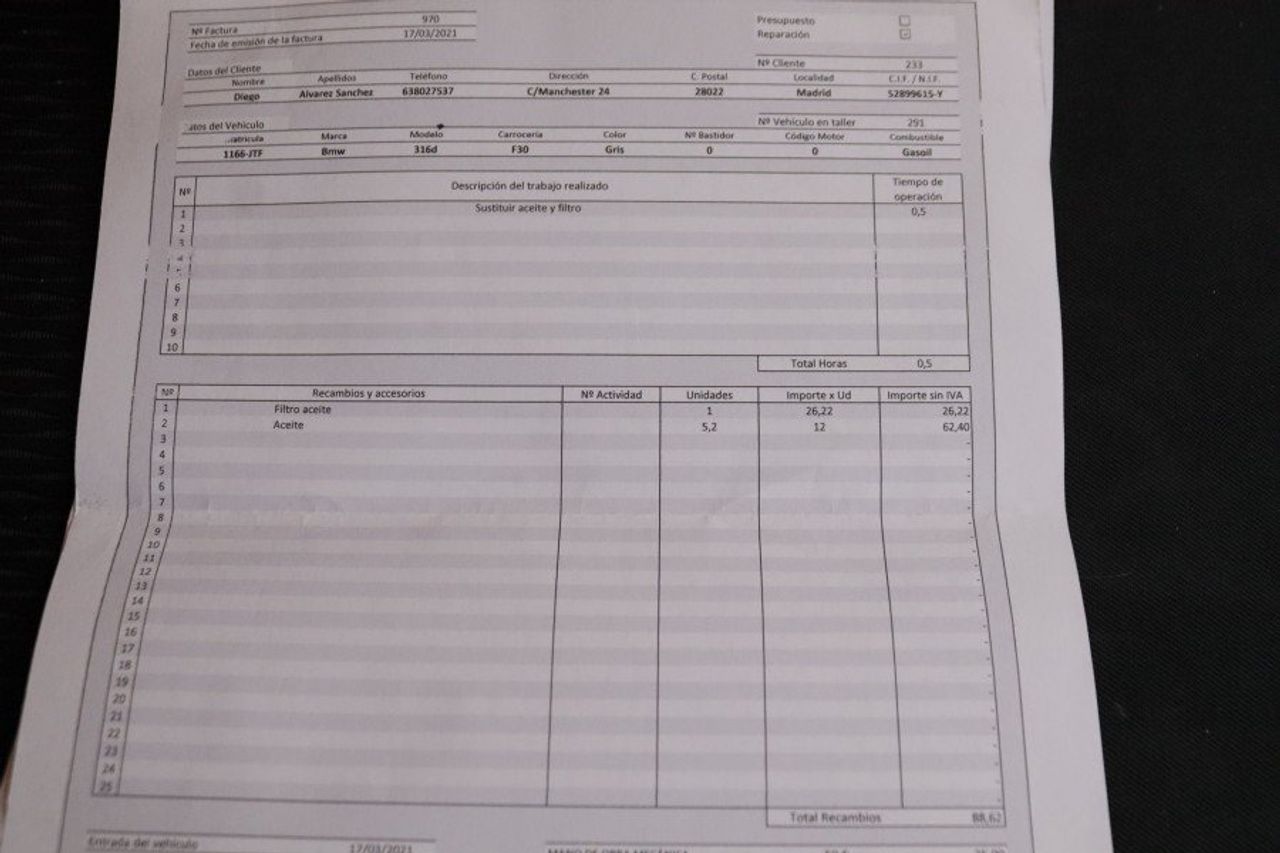 Bmw Serie 3 316d 116cv - foto 23