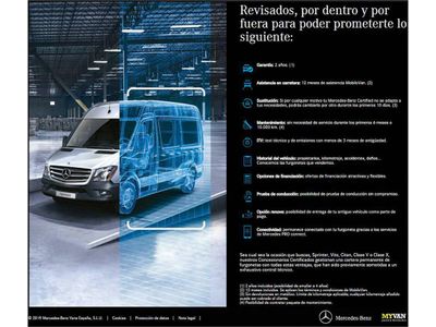 Mercedes Vito 110CDI furgón  larga