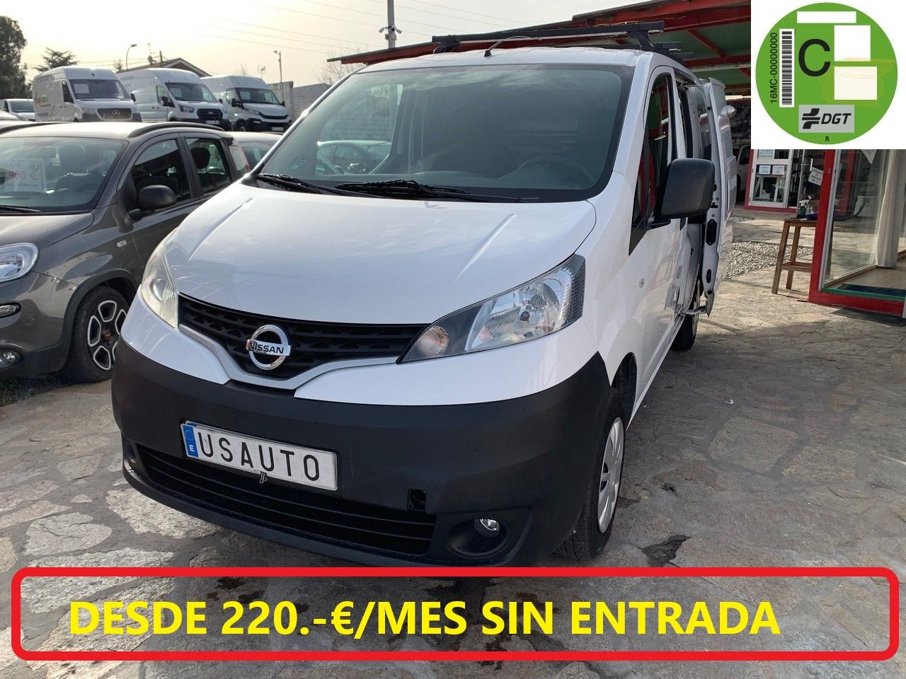 Nissan nv200 gris 5 puertas  de segunda mano - nissan nv200 2019 /