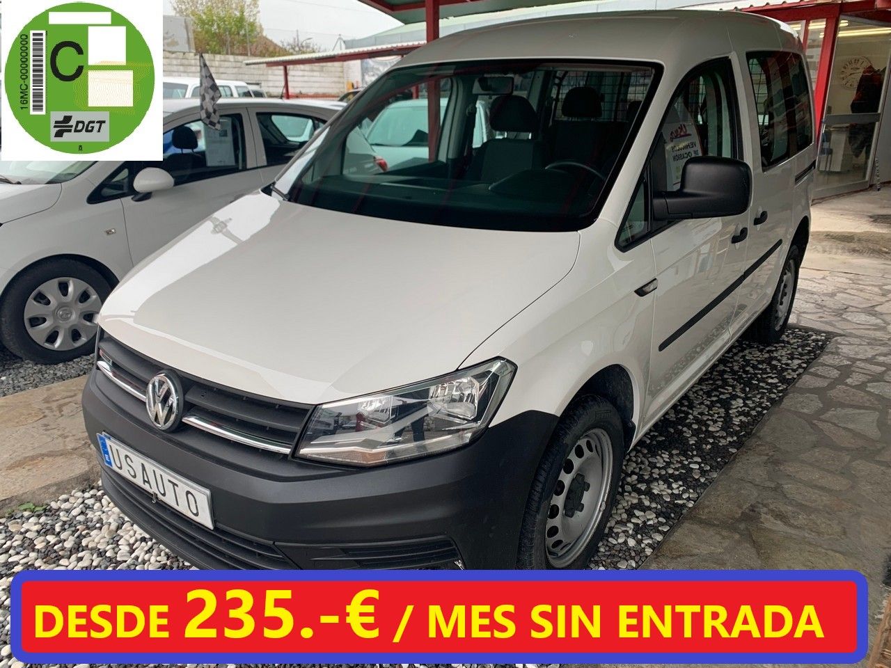 Volkswagen caddy 5 puertas  de segunda mano - volkswagen caddy 2016 /