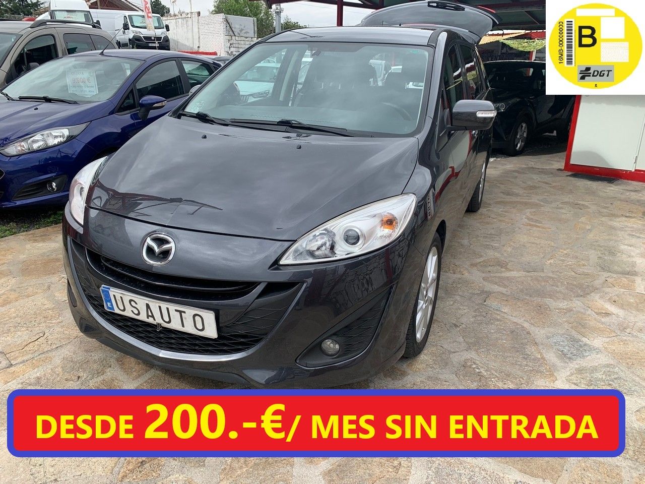 Mazda 2 116cv  de segunda mano - mazda 5 2014 /