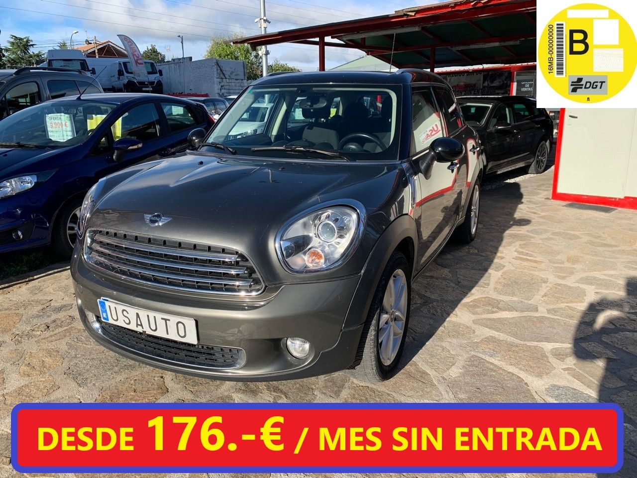 Mini countryman beige  de segunda mano - mini countryman 2011 /