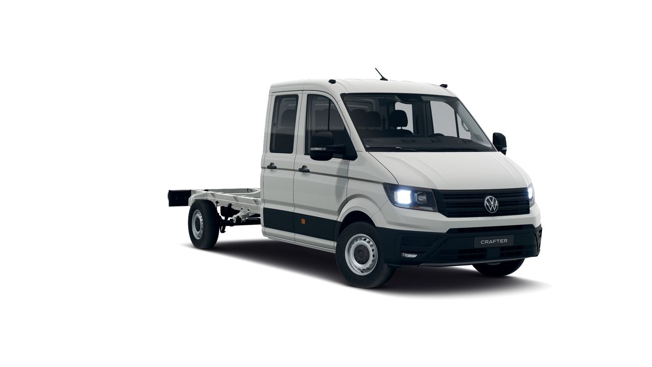 Volkswagen Crafter Chasis 35 Cabina Doble B/l L4 2.0 Tdi Fwd 103 Kw (140 Cv) 6 Vel. 3500 Kg  Diésel - Foto 2