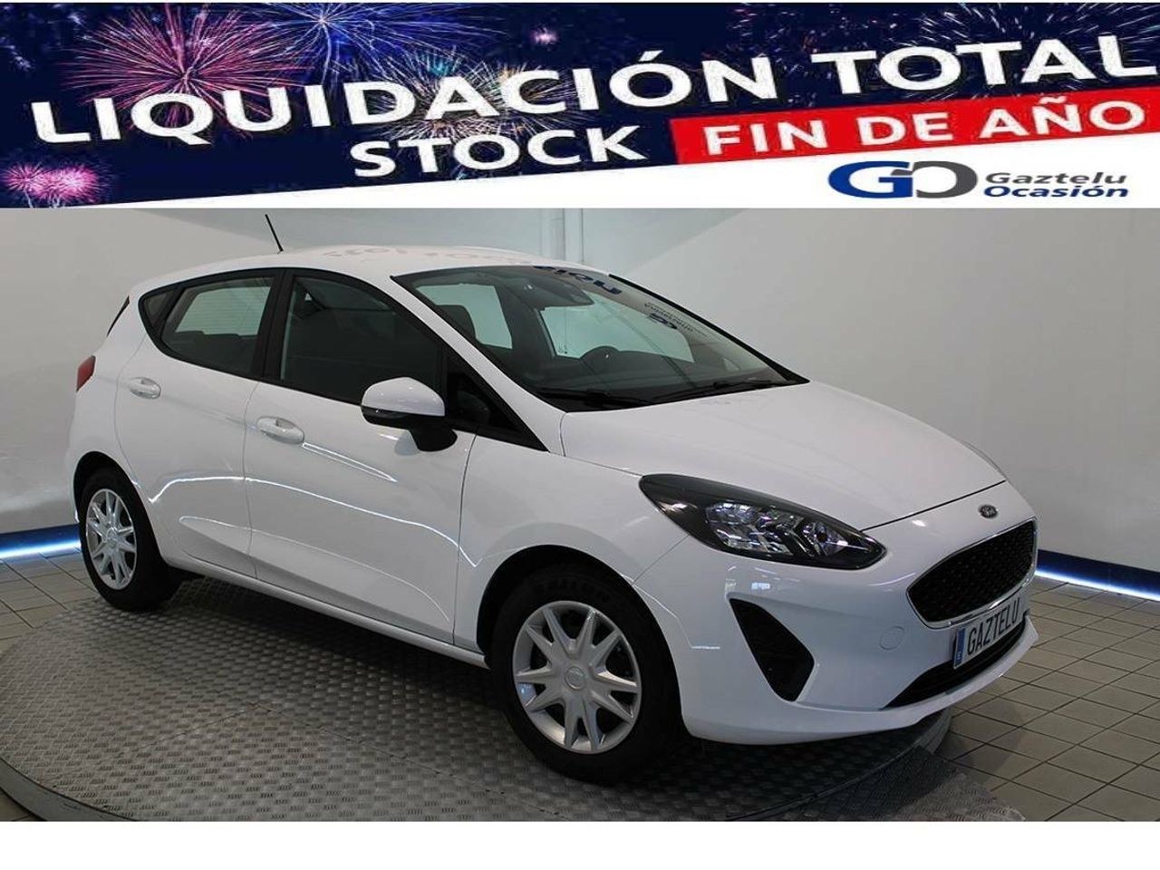Ford fiesta blanco  de segunda mano - ford fiesta 2021 /