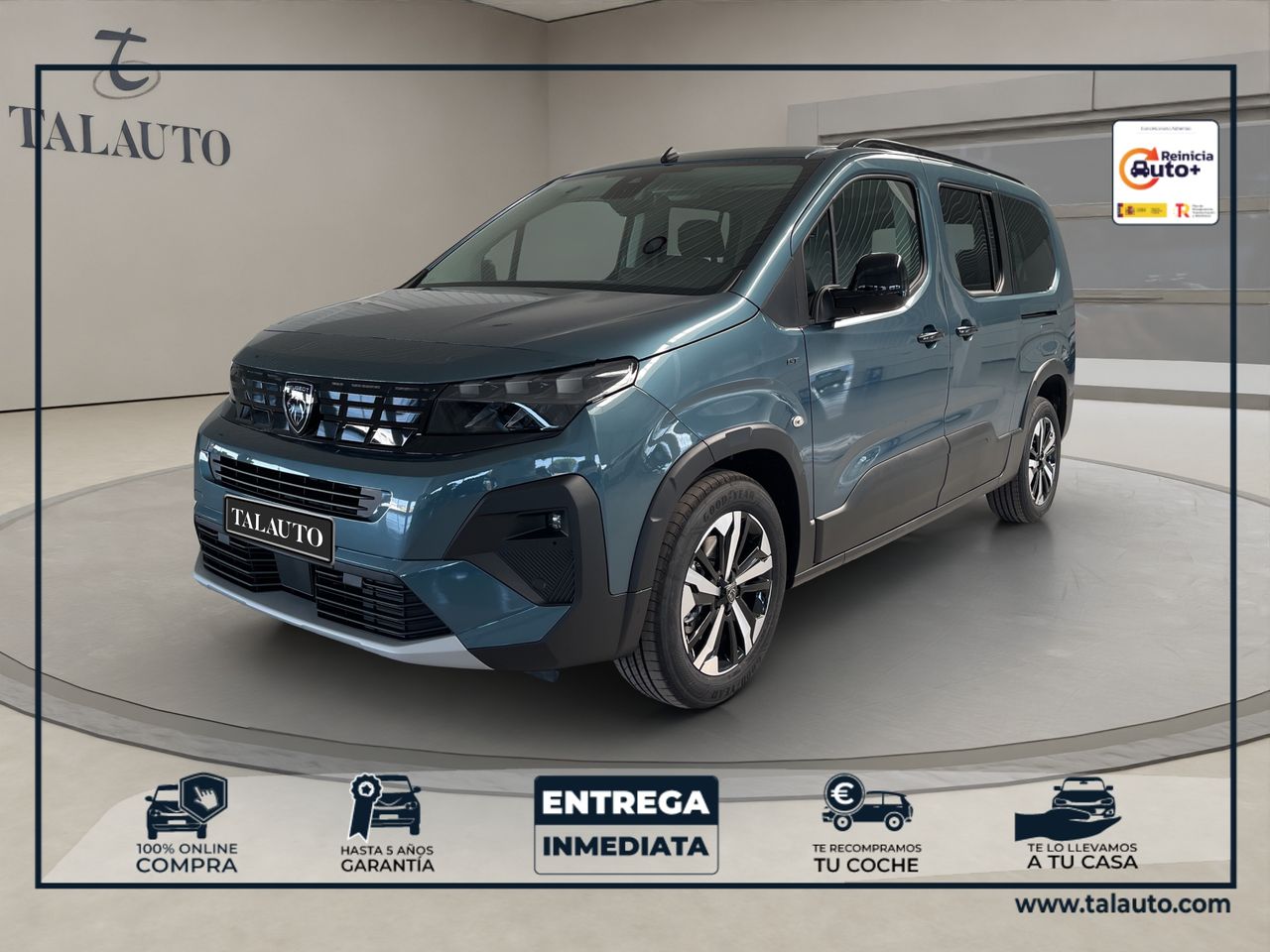 Peugeot Rifter Rifter GT BlueHDi 130 EAT8 Long - Foto 2