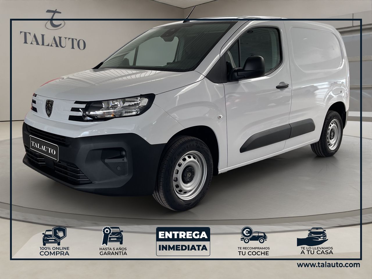 Peugeot Partner Partner Standard 600kg BlueHDi 100 S&S 6 Vel. MAN  - Foto 2