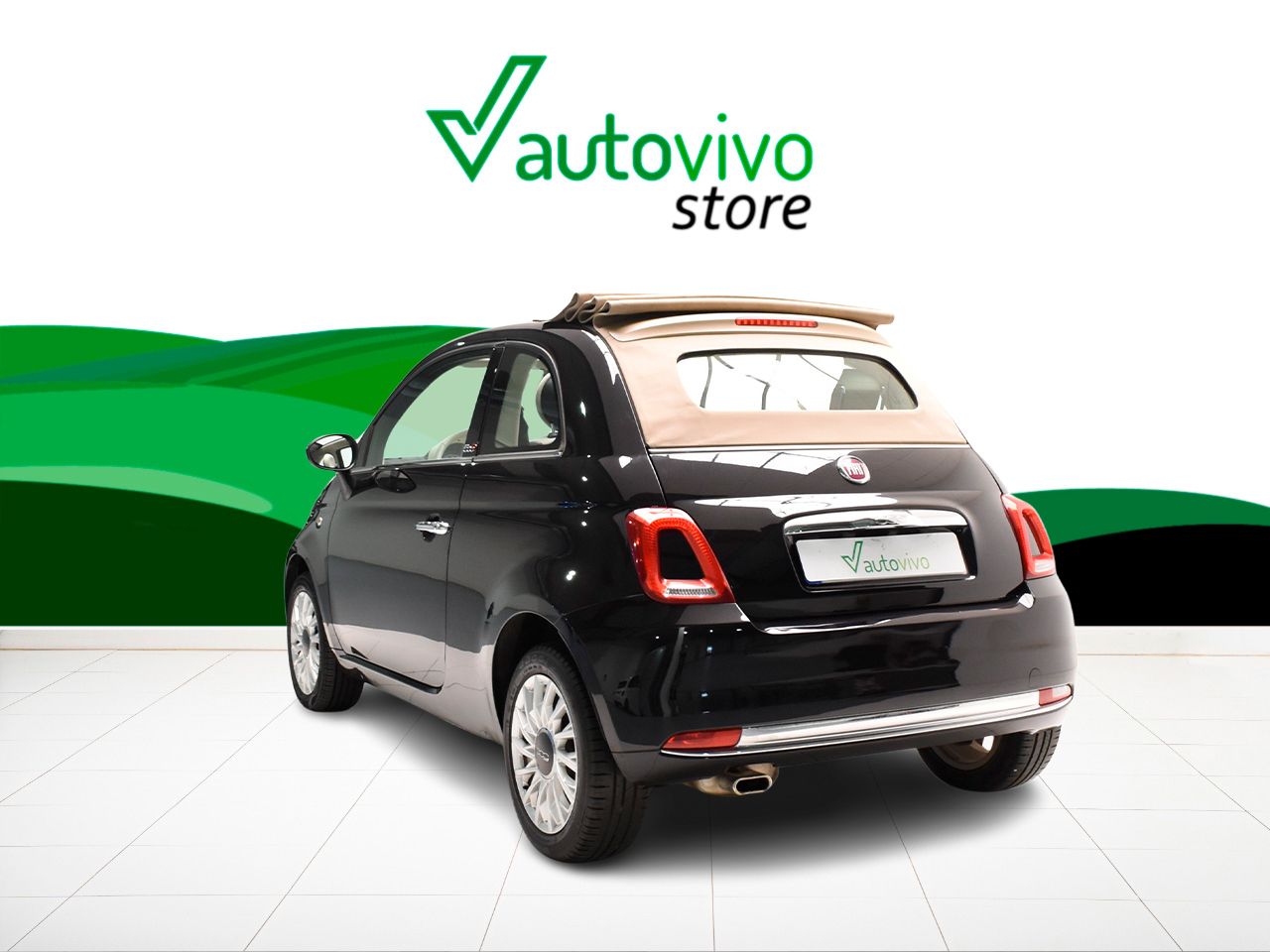 Fiat 500 CABRIO LOUNGE 1.2 69 CV 2P - Foto 2