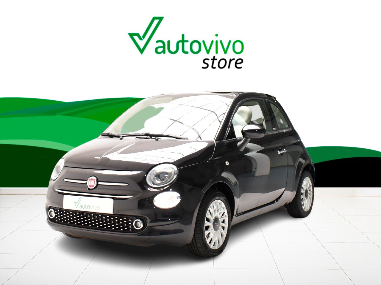 Fiat 500 CABRIO LOUNGE 1.2 69 CV 2P - Foto 2
