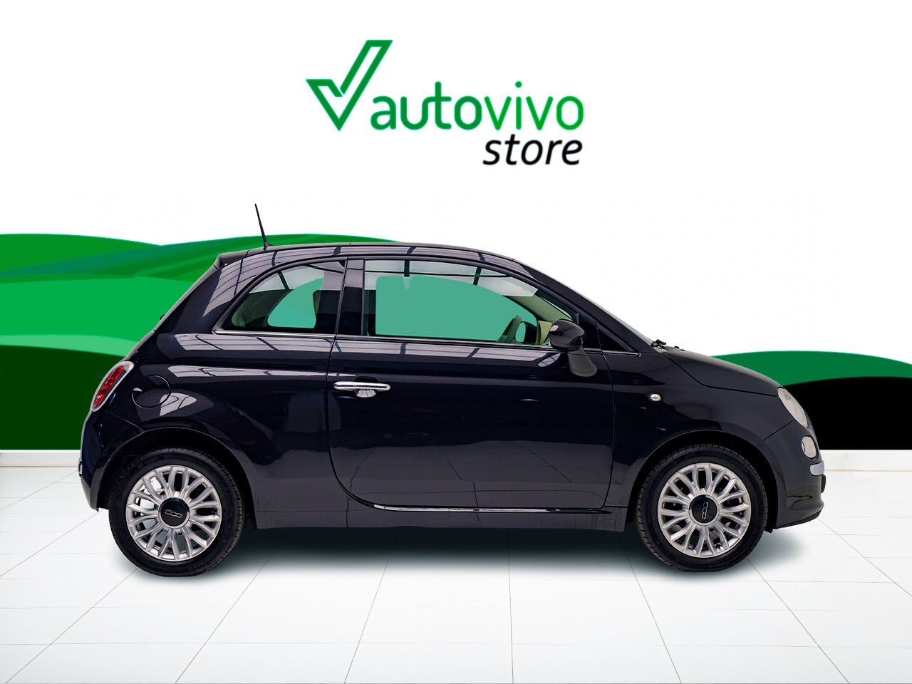 Fiat 500 CABRIO LOUNGE 1.2 69 CV 2P - Foto 2