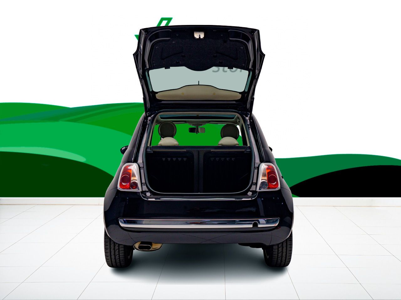 Fiat 500 CABRIO LOUNGE 1.2 69 CV 2P - Foto 2