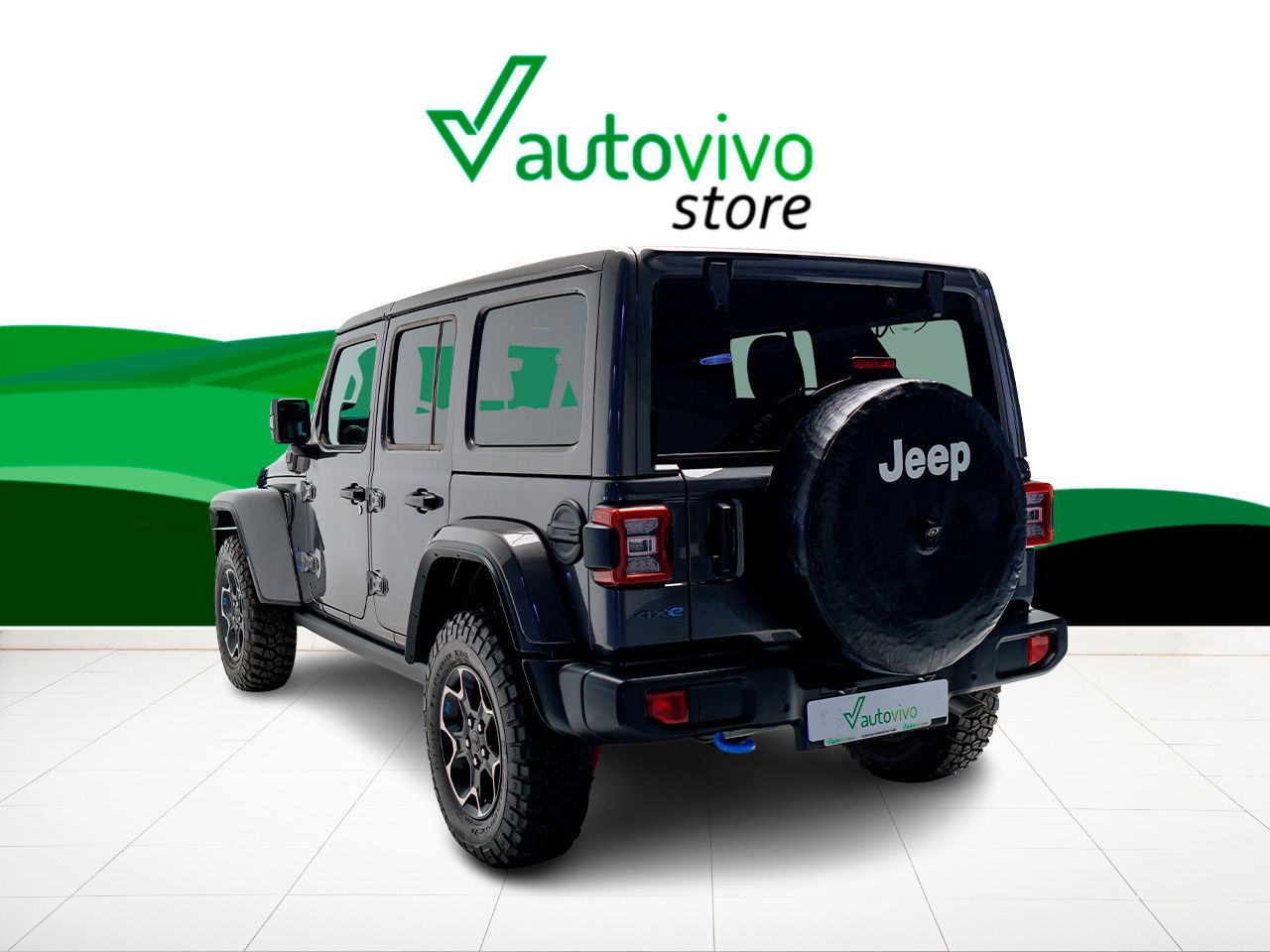 Jeep Wrangler RUBICON UNLIMITED 2.0 PHEV 381 CV AUTO 5P - Foto 2