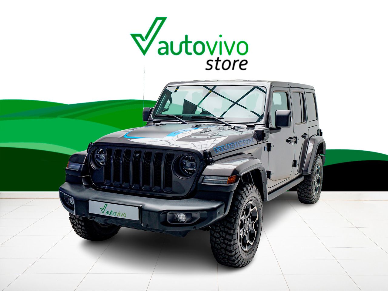 Jeep Wrangler RUBICON UNLIMITED 2.0 PHEV 381 CV AUTO 5P - Foto 2