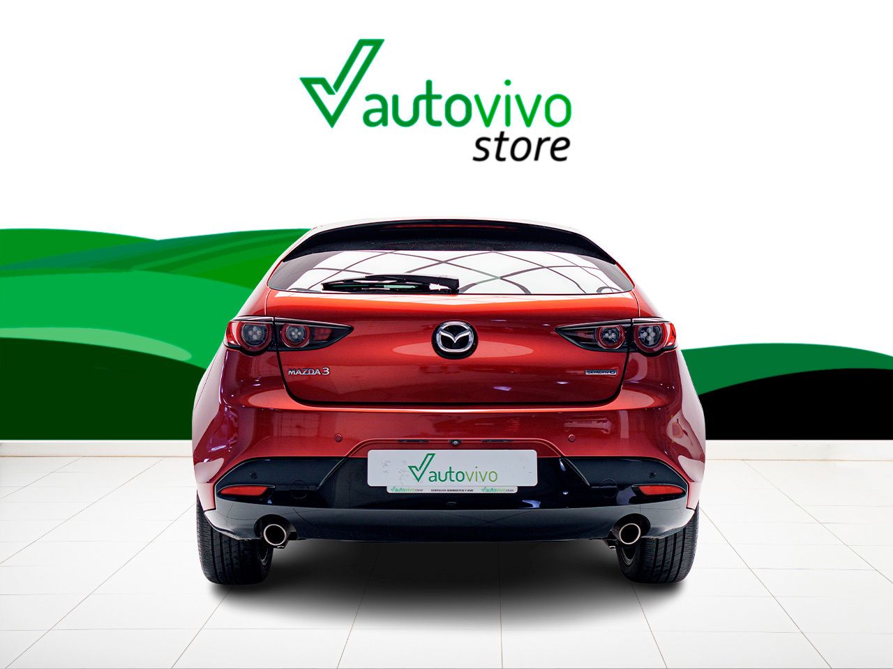 Mazda 3 EXCLUSIV-LINE PLUS 2.0 E-SKYACTIV-G 122 CV AUTO 5P - Foto 2