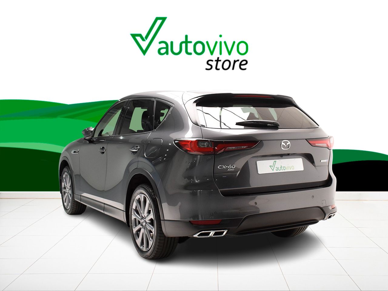 Mazda CX-60 EXCLUSIVE-LINE PHEV 2.5 E-SKYACTIV 327 CV AUTO AWD 5P - Foto 2