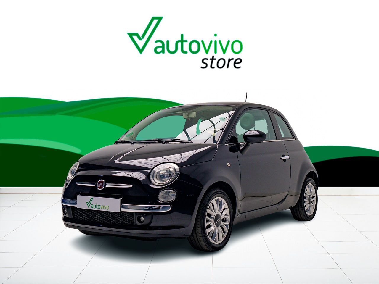 Fiat 500 CABRIO LOUNGE 1.2 69 CV 2P - Foto 2