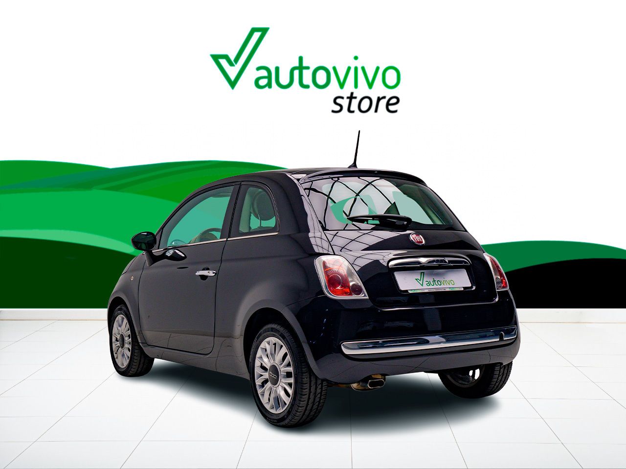Fiat 500 CABRIO LOUNGE 1.2 69 CV 2P - Foto 2