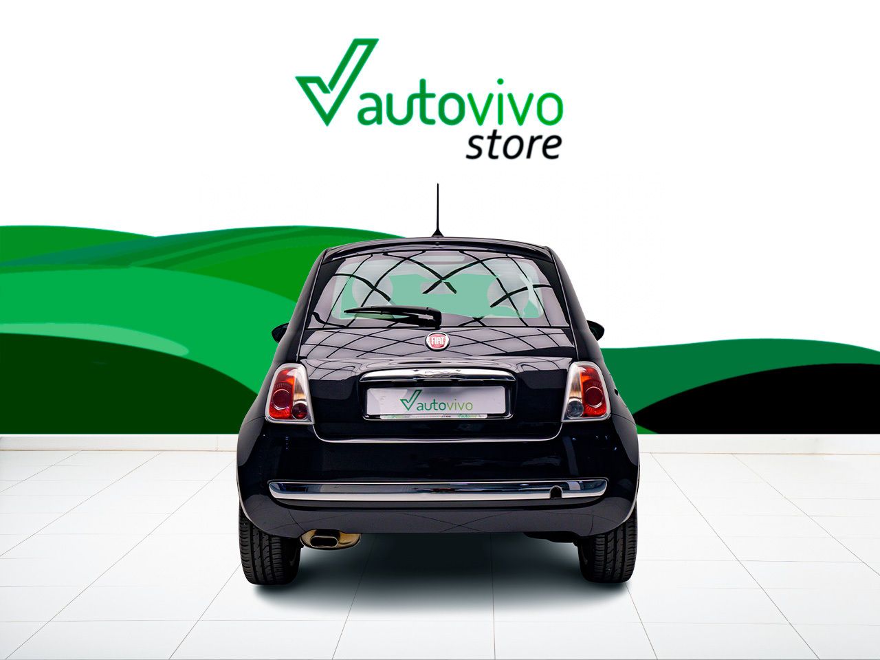 Fiat 500 CABRIO LOUNGE 1.2 69 CV 2P - Foto 2