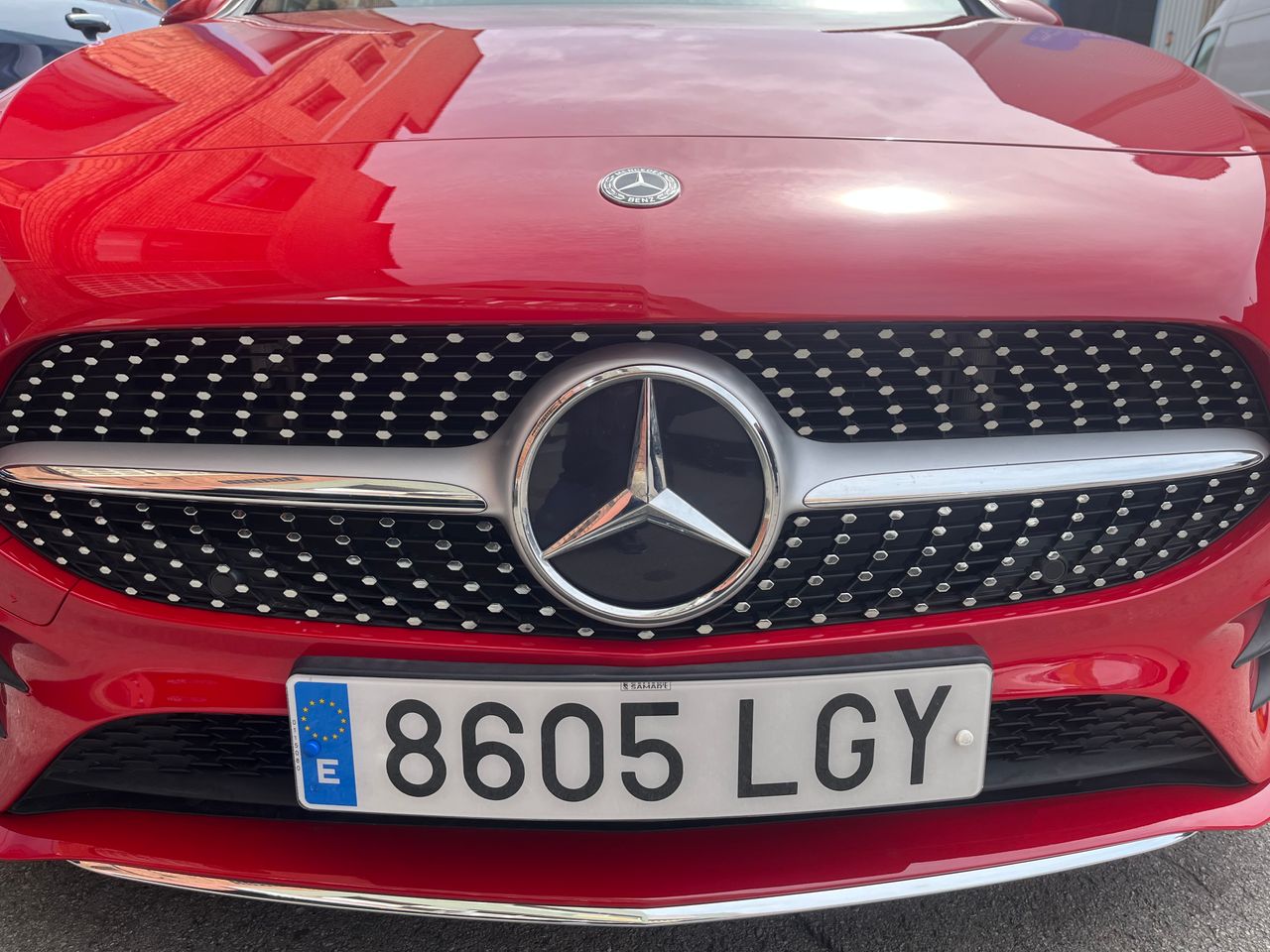 Camisa de cuadros con bolsillo  de segunda mano - mercedes clase a 2020 /
