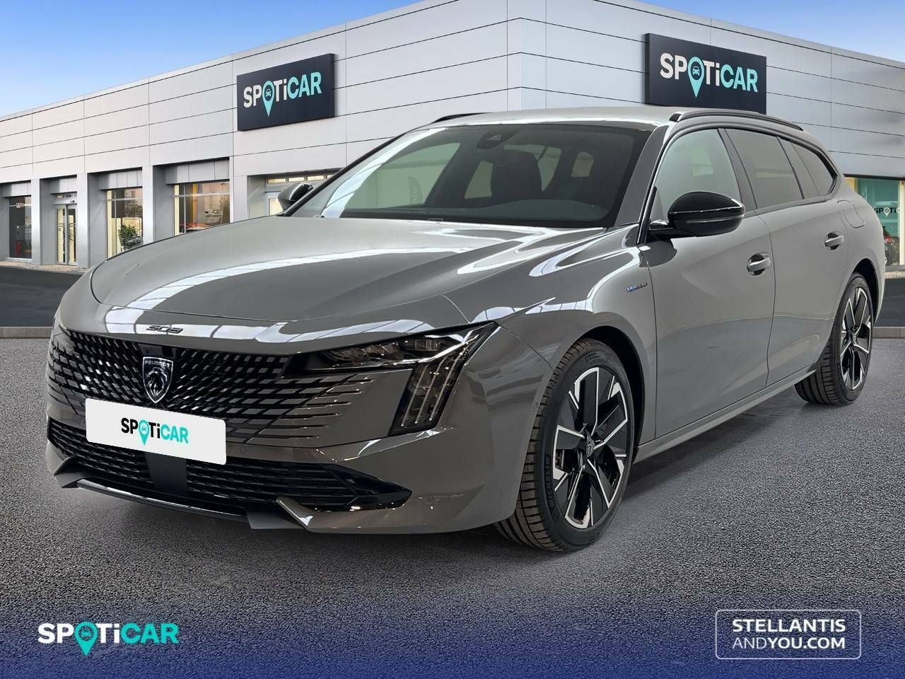 Portaequipajes longitudinal negro gris  de segunda mano - peugeot 508 2024 /
