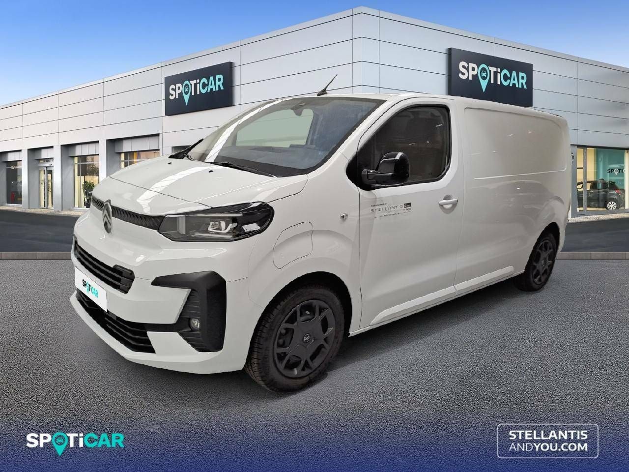 Citroen jumpy blanco  de segunda mano - citroën jumpy 2024 /