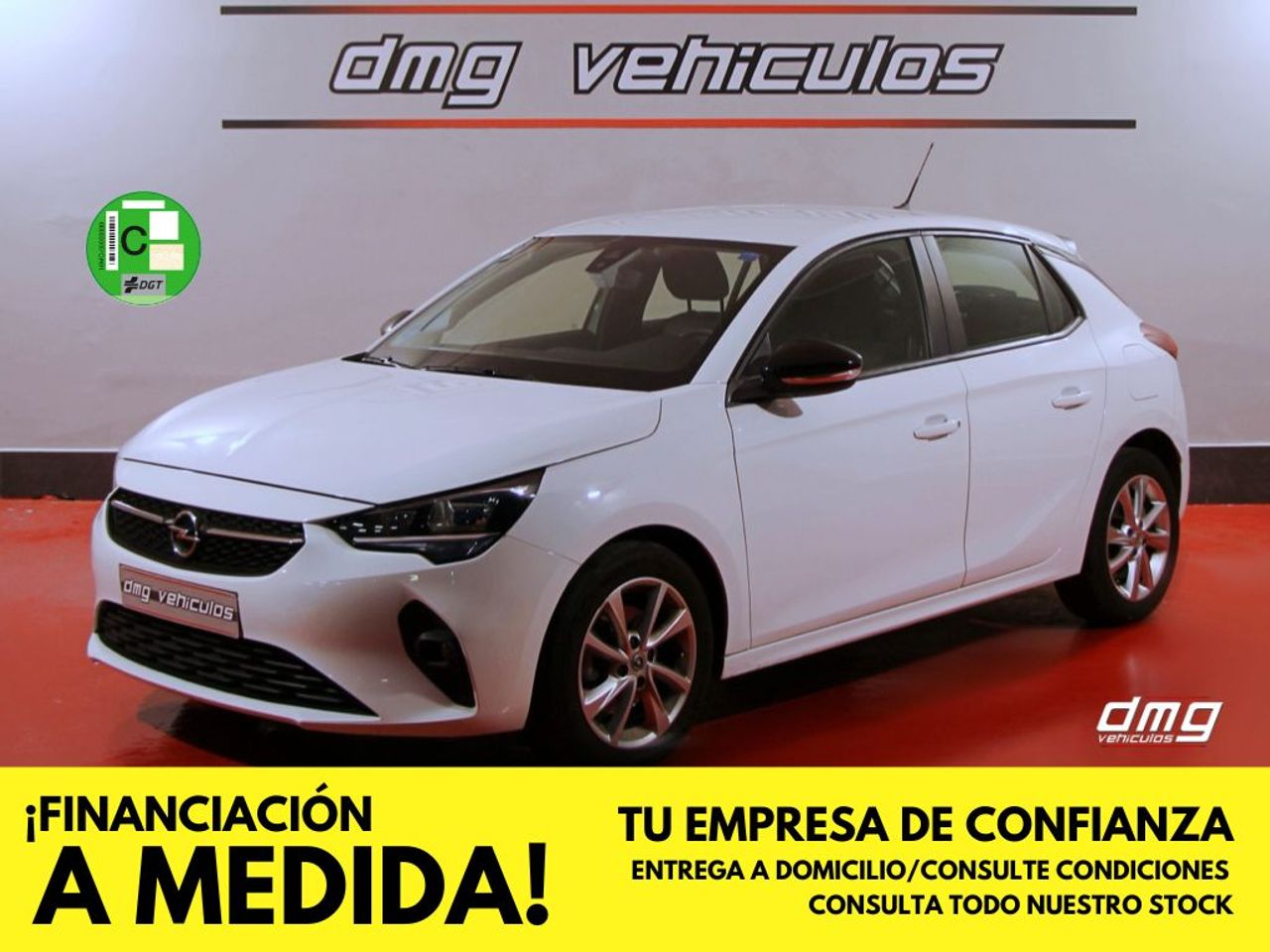 Opel corsa blanco 5 puertas  de segunda mano - opel corsa 2021 /