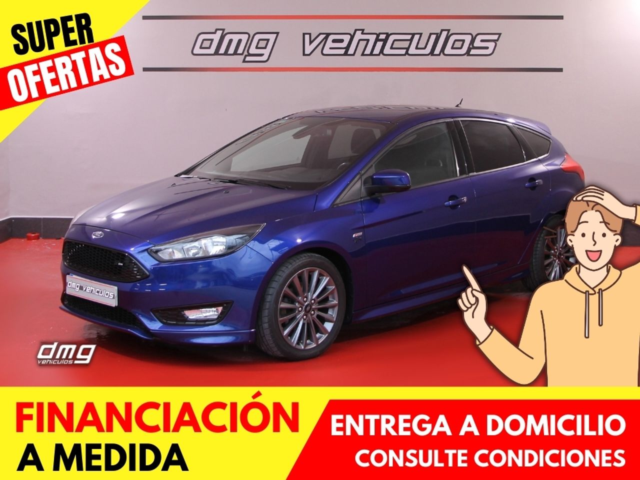 Ford focus 2024 arranque sin llave  de segunda mano - ford focus 2017 /