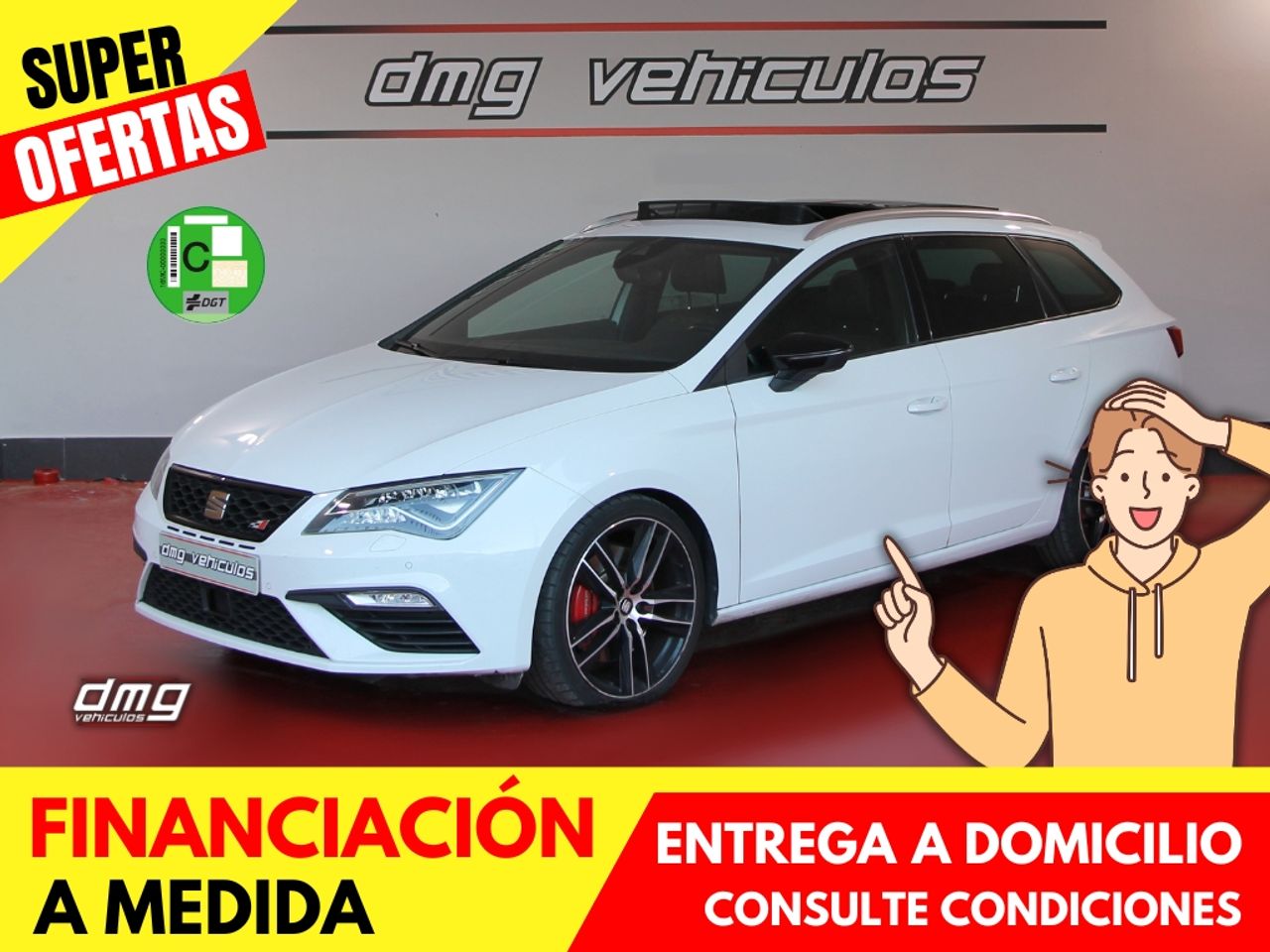 Asientos calefactados  de segunda mano - seat leon 2017 /
